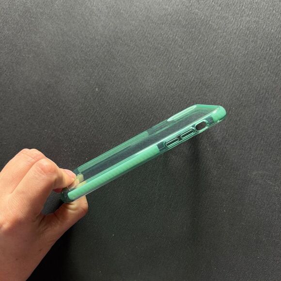 Green Transparent Iphone XS case - Picture 4 of 6